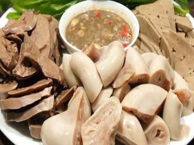 Nội tạng lợn chứa nhiều chất béo ảnh hưởng sức khỏe