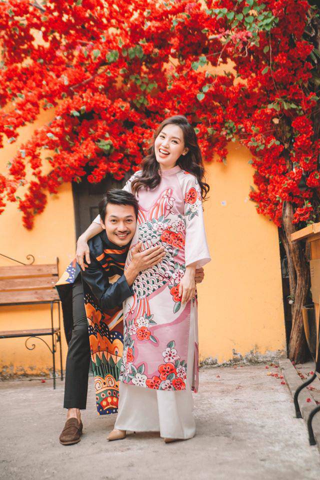 Vợ chồng Nam diễn viên Quang Tuấn và nữ ca sĩ Linh Phi