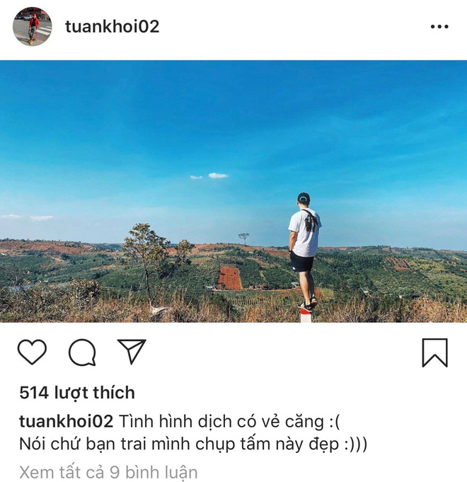 Mới đây, bạn trai H'Hen Niê đã hiếm hoi nhắc đến cô trên mạng xã hội. Người này đăng tải hình ảnh trên hành trình di chuyển từ Đăk Lăk về TP.HCM với nàng hậu kèm caption: 
