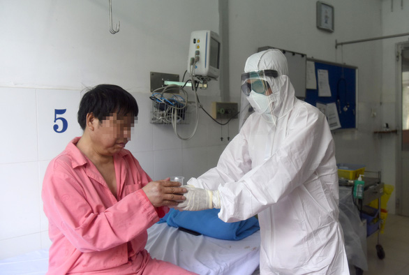 Bệnh nhân Li Ding được điều trị cách ly đặc biệt tại Bệnh viện Chợ Rẫy.