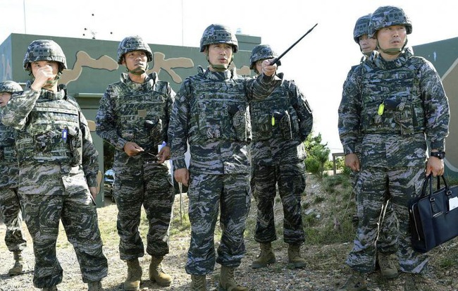 Hàn Quốc phát hiện 11 quân nhân nhiễm covid-19. (Ảnh minh họa: EPA-EFE)