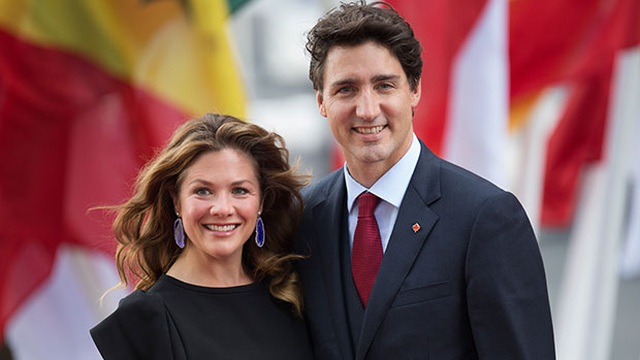 Vợ chồng Thủ tướng Canada Justin Trudeau (Ảnh: CBC)