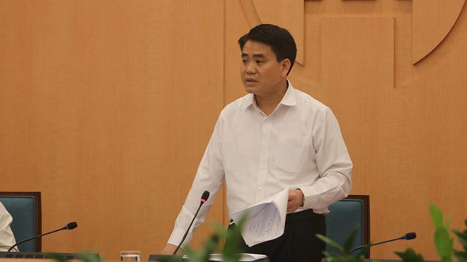 Chủ tịch UBND TP.Hà Nội Nguyễn Đức Chung
