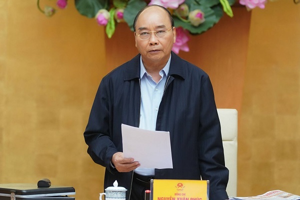 Thủ tướng Nguyễn Xuân Phúc ban hành Chỉ thị số 16/CT-TTg về phòng chống dịch Covid-19.