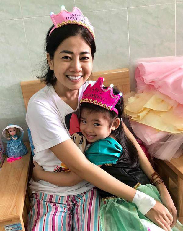 Con gái chính là động lực lớn nhất trong suốt quá trình chống chọi ung thư của cố diễn viên.