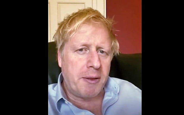 Thủ tướng Anh Boris Johnson. (Ảnh: Washington Post)