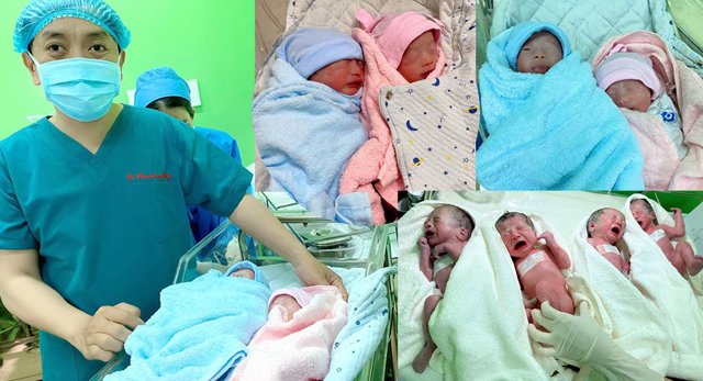 4 trẻ sơ sinh chào đời khỏe mạnh tại Bệnh viện Từ Dũ.