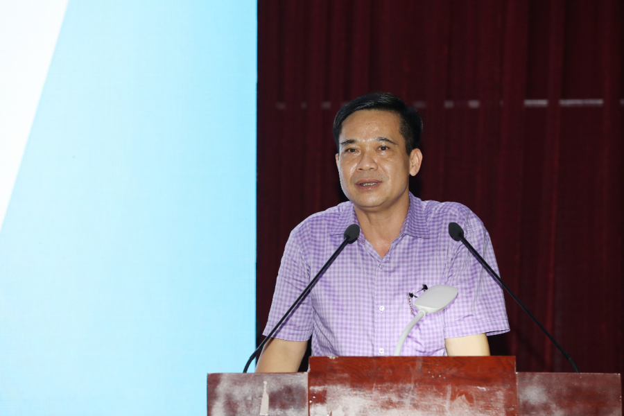 Ông Trần Đăng Khoa, Phó Vụ trưởng Vụ sức khỏe Bà mẹ và Trẻ em (Bộ Y tế) chia sẻ về ý nghĩa chương trình sữa học đường