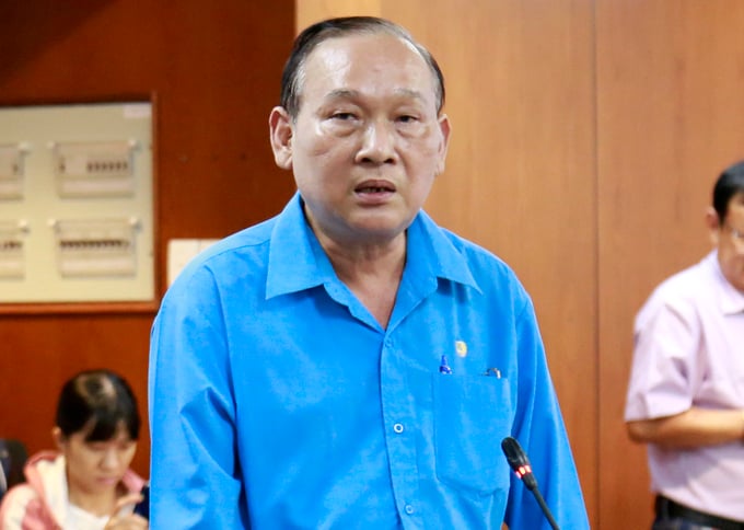 ông Nguyễn Vạn Phúc, hiệu trưởng trường THCS Bạch Đằng.