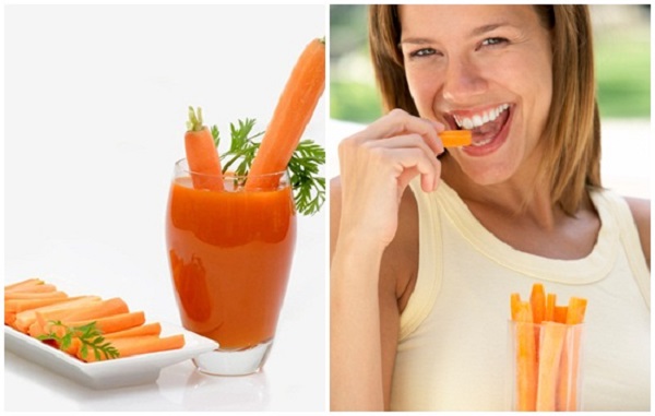 Cà rốt giúp giảm cân?
