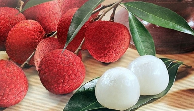 Khi chọn vải ngon không bị sâu đầu hãy nhìn vào phần vỏ còn tươi, mỏng, gai ở vỏ vải nhẵn