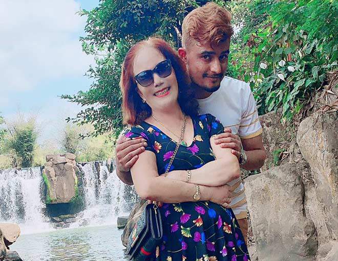 Chồng trẻ kém 40 tuổi của cô Nguyễn Thị Hoa ở Đồng Nai