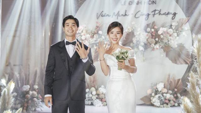 Công Phượng- Minh Viên tổ chức lễ đính hôn vào ngày 3/6 tại một khách sạn sang trọng