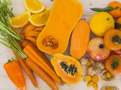 Những thực phẩm màu cam tốt cho sức khỏe của bạn