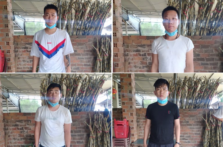 Chân dung 4 nam thanh niên Trung Quốc bỏ trốn khỏi khu cách ly tập trung 