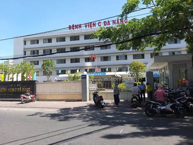 Bệnh viện C Đà Nẵng, nơi phát hiện một bệnh nhân nghi ngờ nhiễm Covid-19