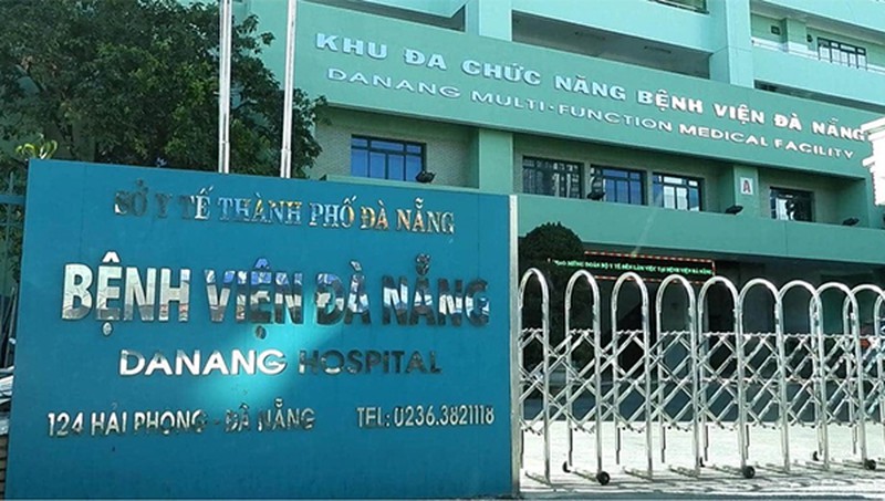 Bệnh nhân 418 đang được điều trị, theo dõi tại Bệnh viện Đà Nẵng
