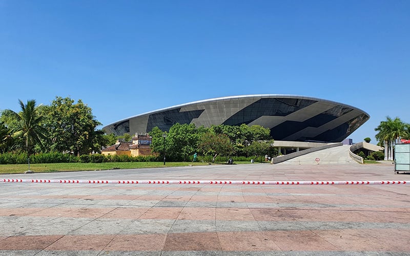 Cung thể thao Tiên Sơn được chọn làm nơi xây dựng bệnh viện dã chiến ở Đà Nẵng