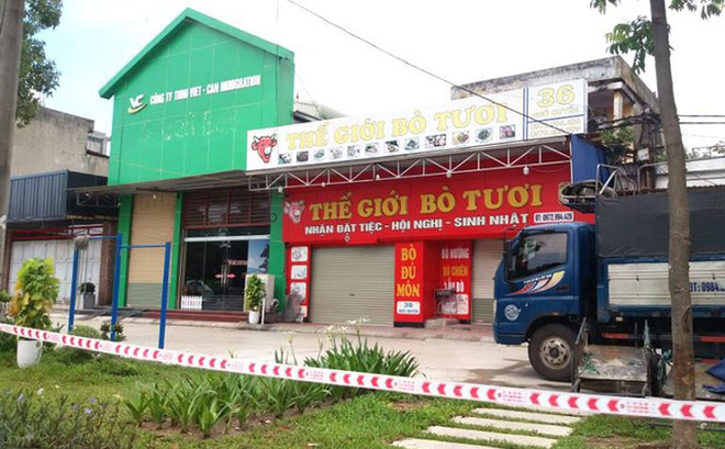 Quán Thế giới bò tươi ở 36 Ngô Quyền (TP Hải Dương)