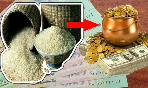 Hũ gạo chính là cái kho cất giữ tài lộc thịnh vượng của gia đình