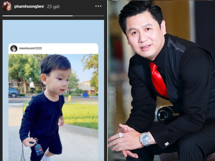 Mới đây, Phạm Hương tiếp tục chiêu đãi người hâm mộ hình ảnh khoe trọn gương mặt của cậu con trai Max. Ngay lập tức, rất nhiều người đã tinh ý nhận thấy gương mặt của nhóc tỳ càng lớn lại giống hệt doanh nhân Việt Kiều Bobby Phước Trần. Một cái tên khá nổi tiếng trong giới kinh doanh phụ kiện xe ô tô cao cấp tại Mỹ sang nhiều quốc gia châu Á.
