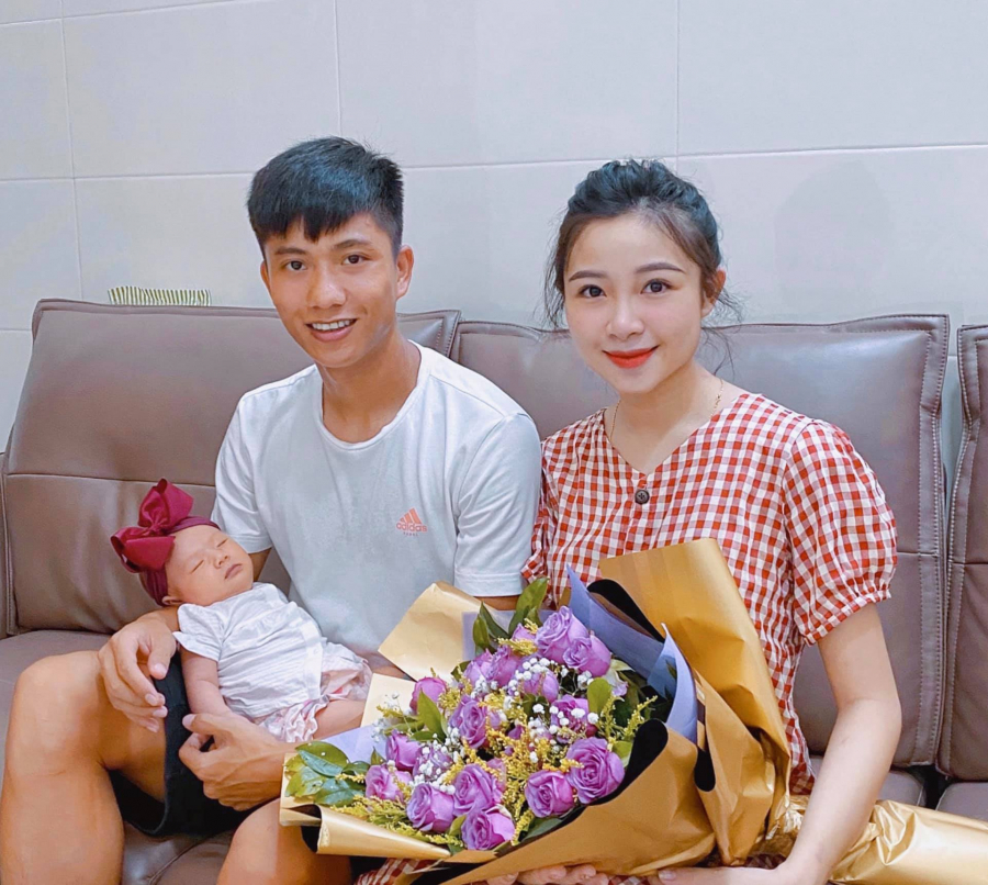Vợ Phan Văn Đức sau sinh 1 tháng