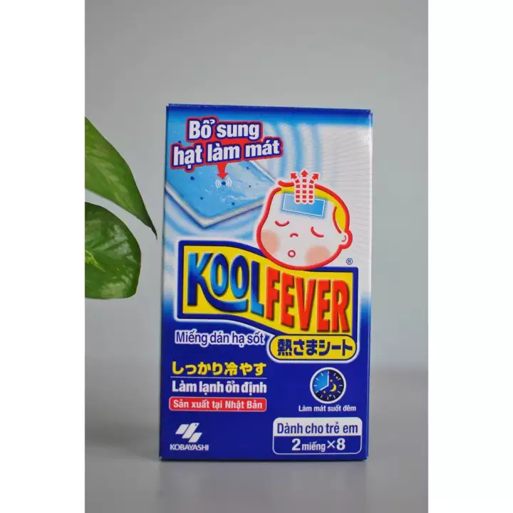 Miếng dán hạ sốt thông minh KoolFever được các mẹ Việt tin dùng