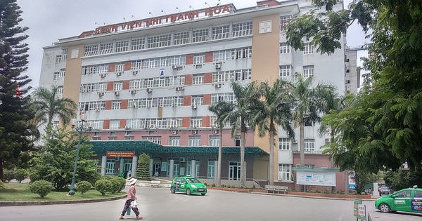Cháu bé được điều trị tại Bệnh viện Nhi Thanh Hóa nhưng không qua khỏi