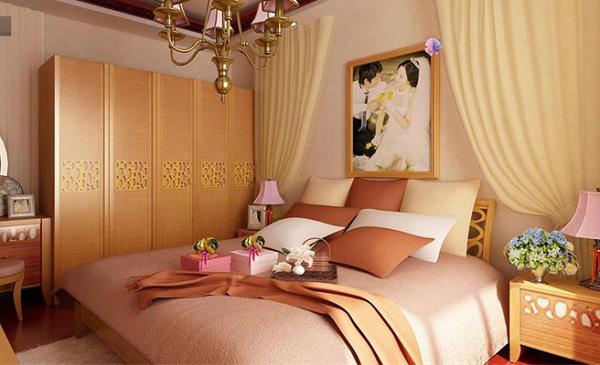 Treo ảnh cưới đầu giường là một trong những sai lầm mà rất nhiều cặp đôi mắc phải.