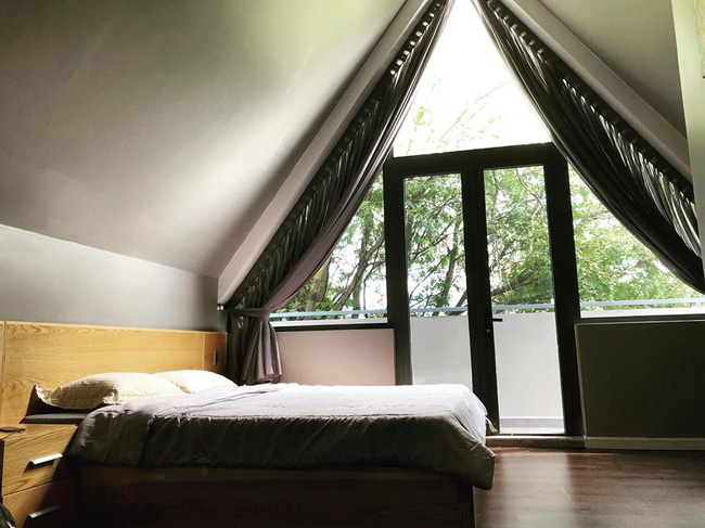 Phòng ngủ thiết kế theo kiểu homestay