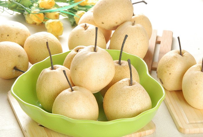 Nhìn vào màu sắc của quả lê
