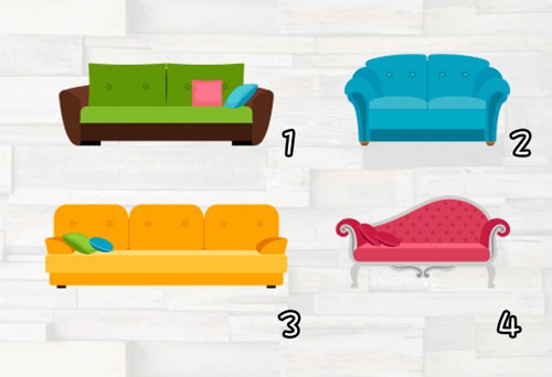 Cách chọn sofa cho biết đời sống tình cảm của bạn