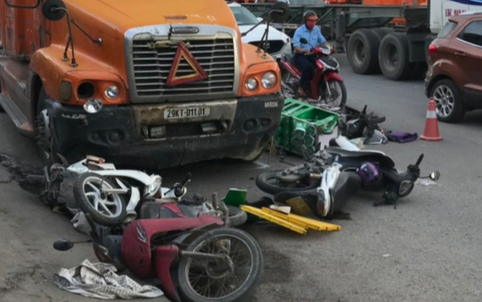 Hiện trường vụ tai nạn