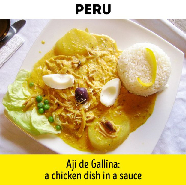 Peru - Cơm sốt gà: Với 1 USD ở Peru, bạn còn ăn được no bụng hơn cả Việt Nam vì đồ ăn tại đất nước Nam Phi này có giá cả vô cùng 
