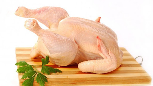 Chọn gà không có nhiều nước chảy ra nhiều