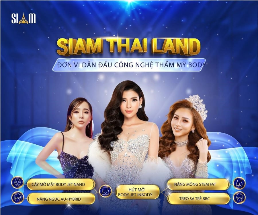 Nhiều sao Việt lựa chọn Siam Thailand để làm nơi duy trì sắc vóc