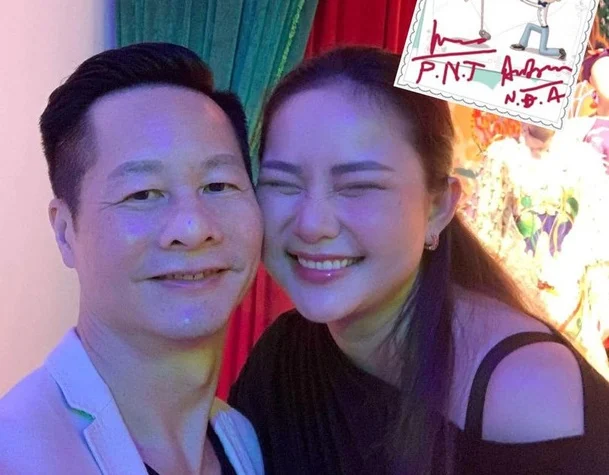 Phan Như Thảo đăng hình ảnh hạnh phúc bên chồng Đức An. Cô viết: 