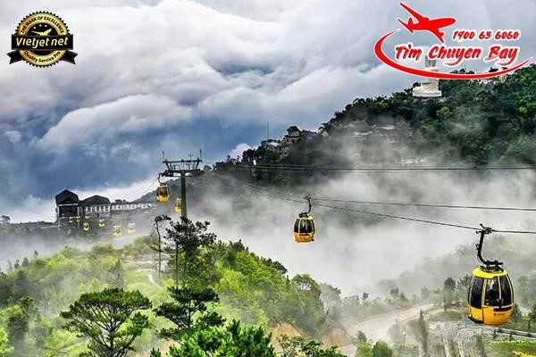 Cáp treo lên khu du lịch Bà Nà Hills - Đà Nẵng