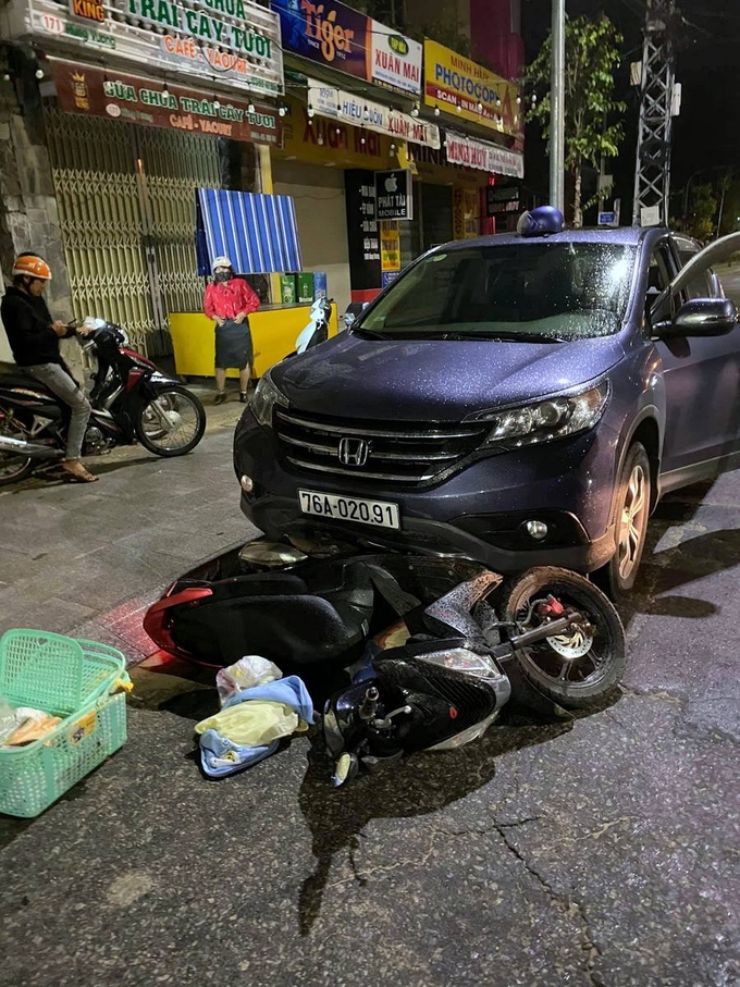 Hiện trường vụ tai nạn