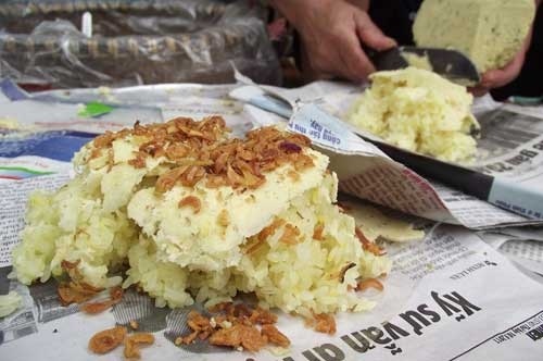 Đồ ăn gói giấy báo