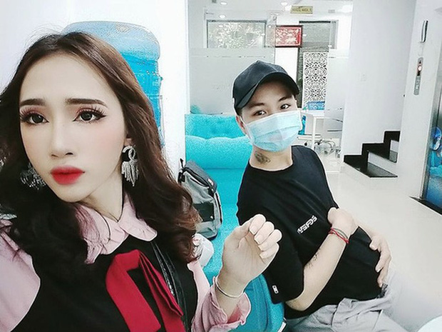 Cặp đôi Minh Khang - Minh Anh trước khi chia tay.