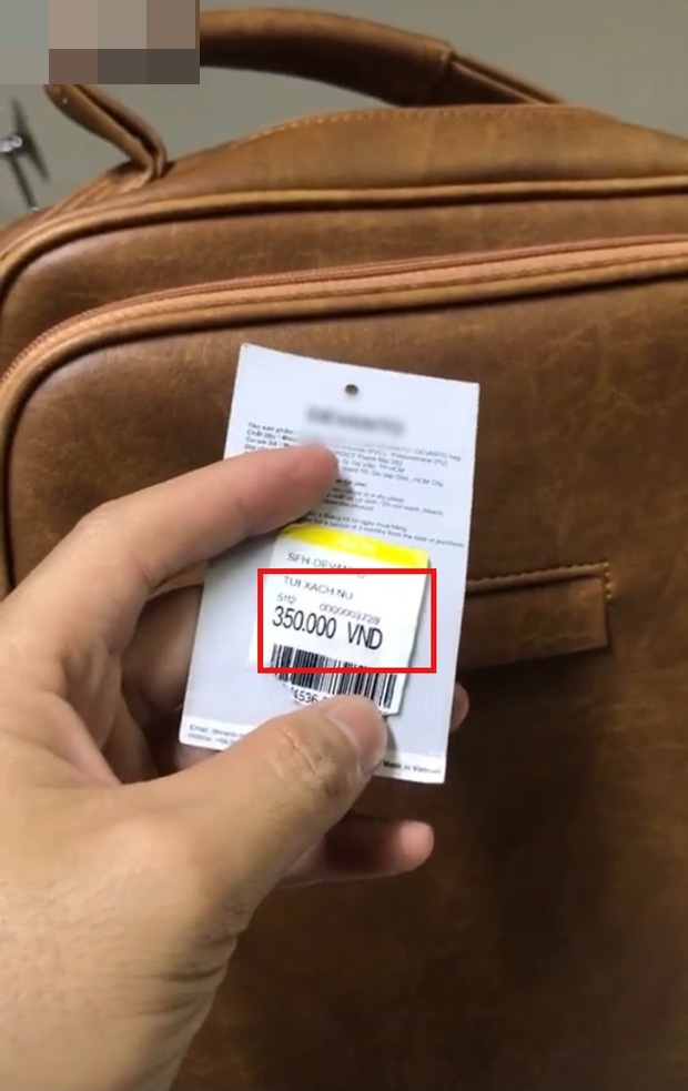 Giá món đồ được bán trong ngày Black Friday là 350.000 đồng. (Ảnh: Cắt từ clip).