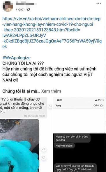 Tài khoản A.A được cho là người đầu tiên đăng tải bài viết