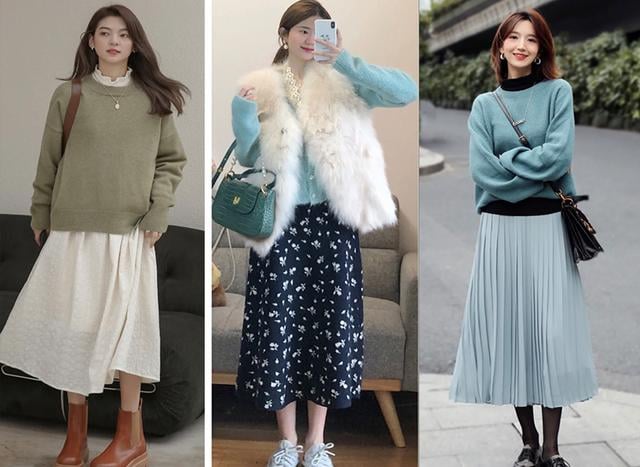 6 cách phối áo len cho mùa Đông không lạnh