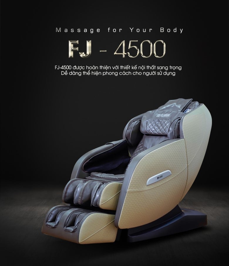 Ghế massage toàn thân gia đình Fujikashi FJ-4500