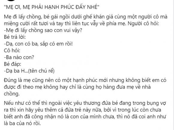 Bài viết gây xúc động