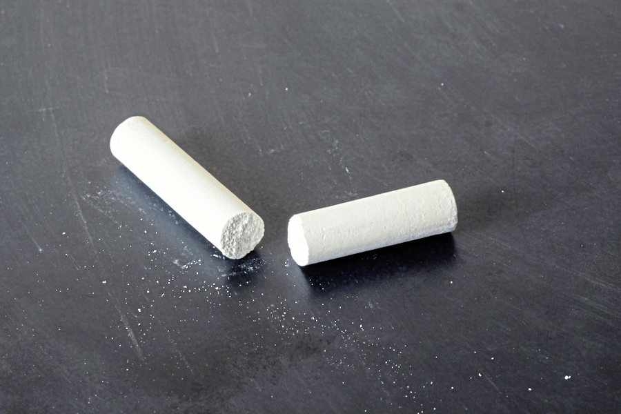 Mẹo vặt với phấn viết bảng