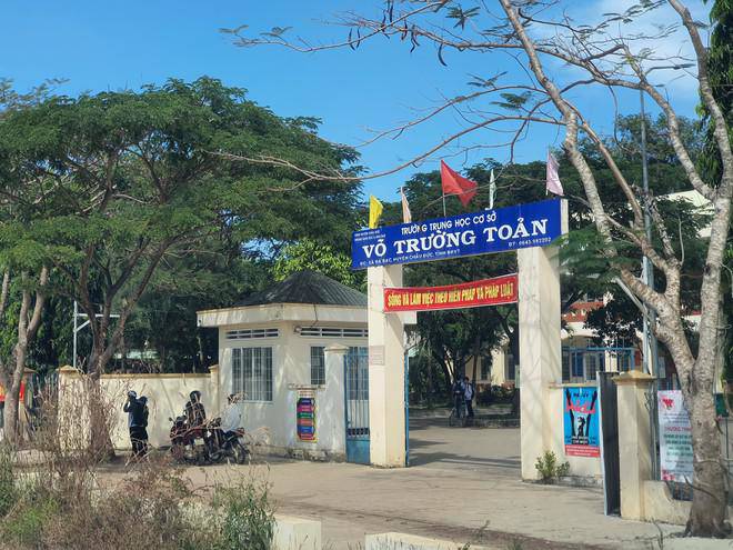 Trường THCS Võ Trường Toản, huyện Châu Đức.