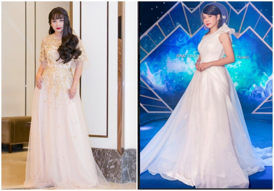 Việt Trinh diện croptop Phi Nhung mặc váy xẻ ở tuổi U50