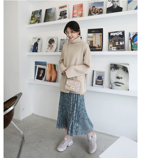 Cách mix đồ này là dành cho những cô nàng thích phong cách vintage